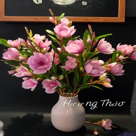 Hoa dat Hoa Mộc Lan nhiều cành ( H60cm)